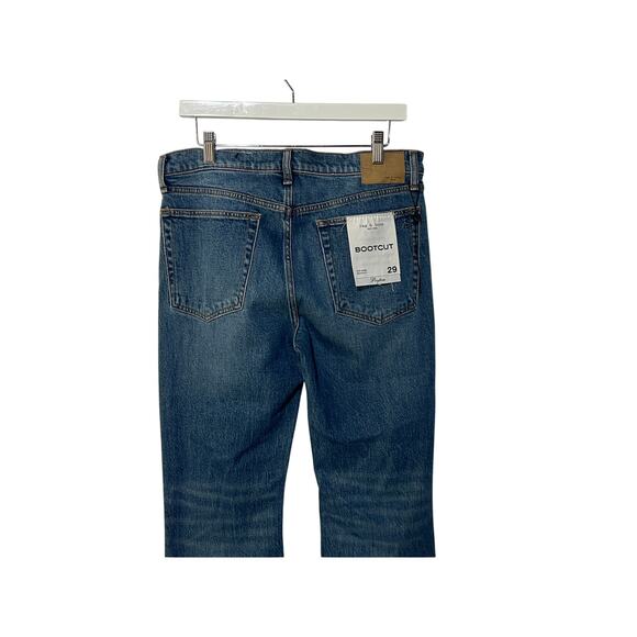 RAG & BONE JEANS WOMENS SIZE 29 PEYTON MID-RISE BOOTCUT LEG HUNTLEY BLUE NEW - Picture 7 of 13